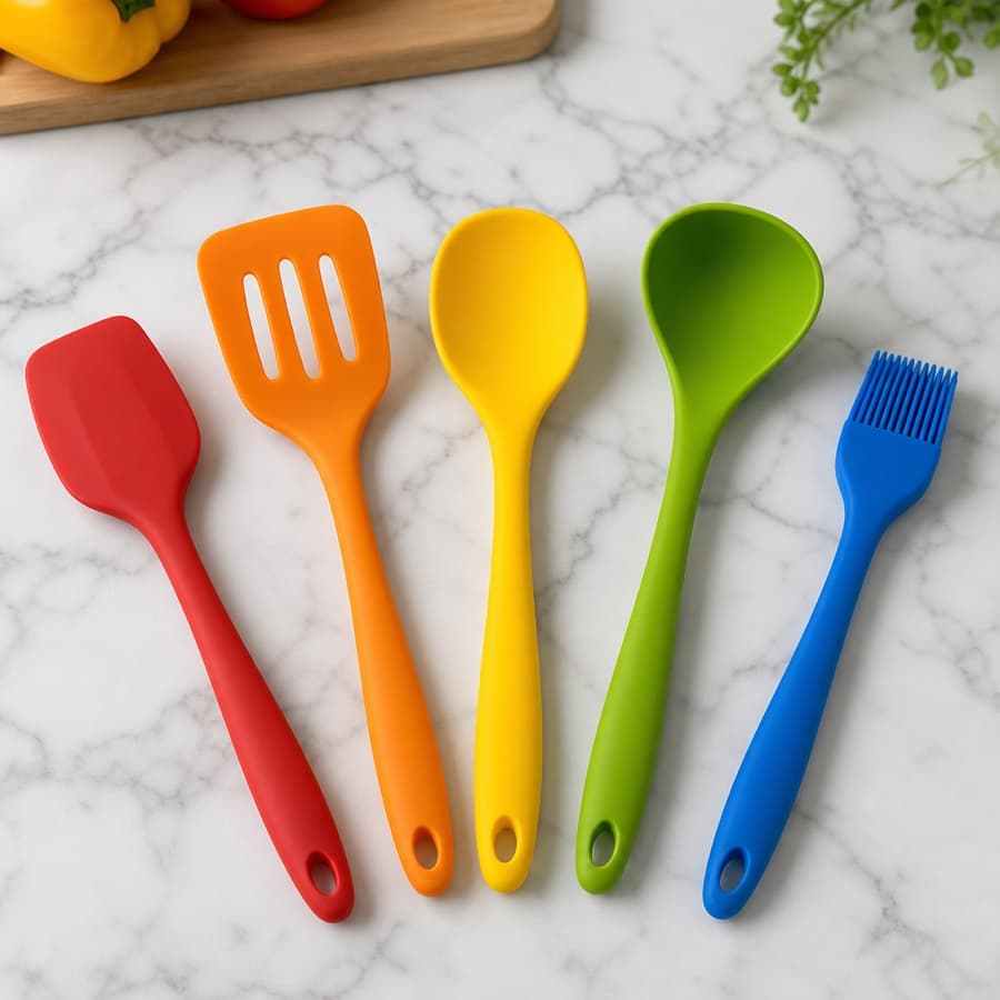 Silicone Utensil 5-Piece Set