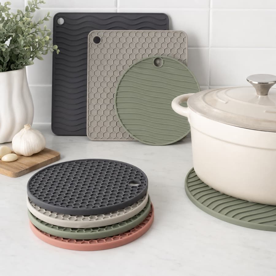 Non-Stick Mat & Trivet Set