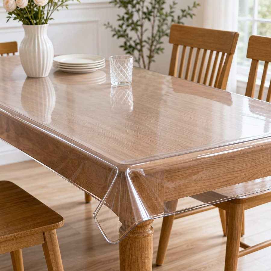Transparent PVC Table Cover
