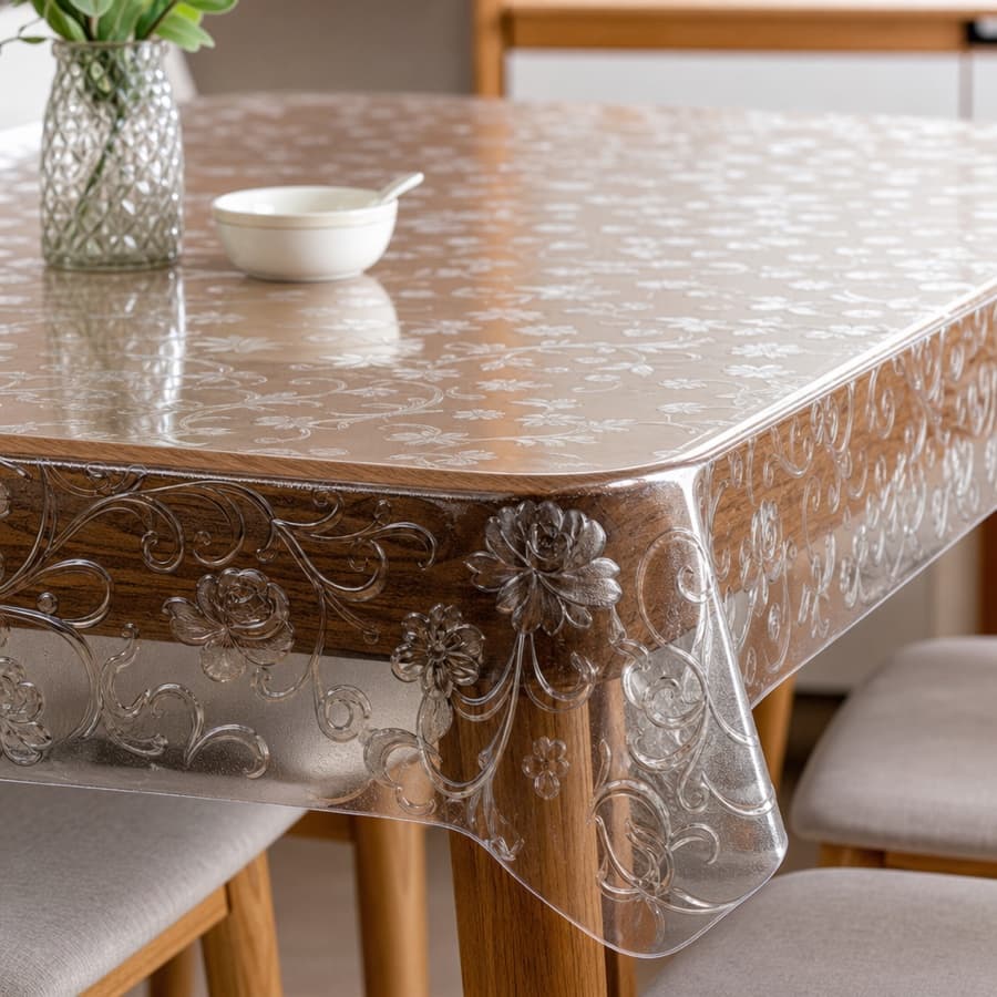 3D Embossed Table Cover